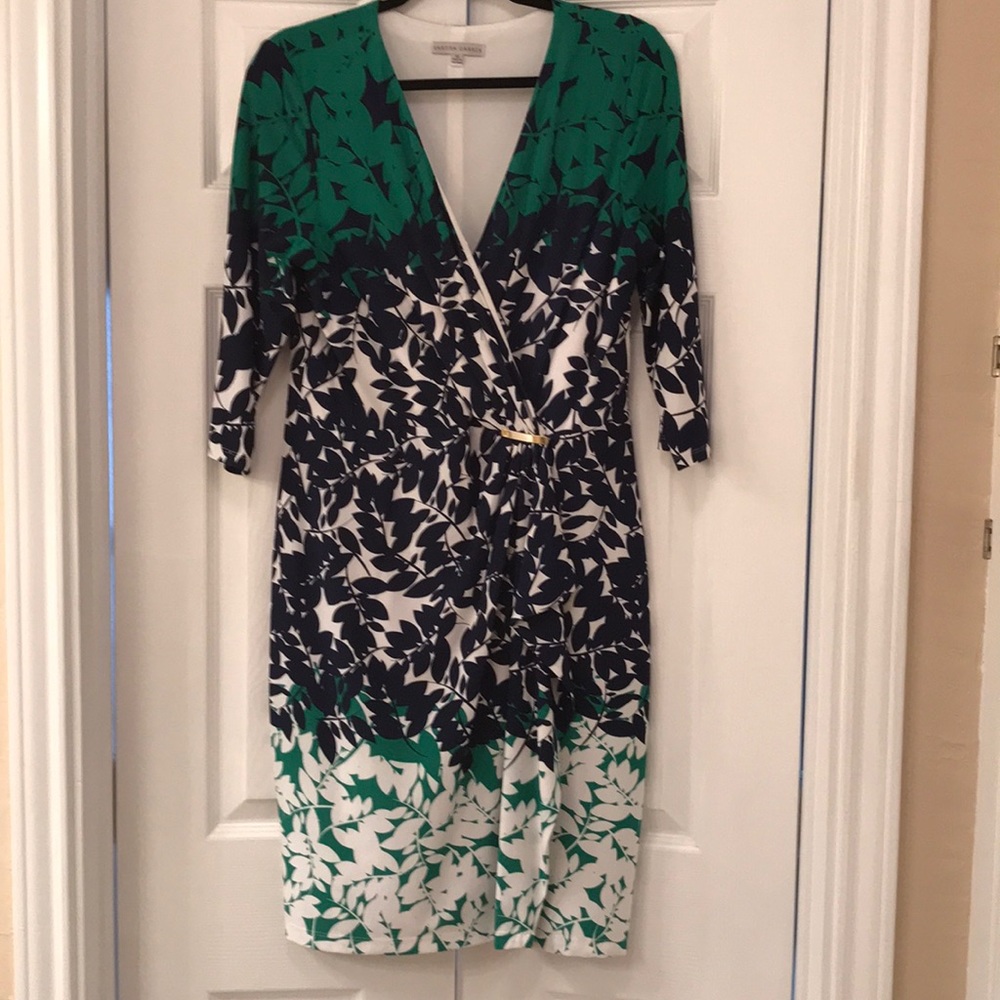Sandra Darren Leafy Dress